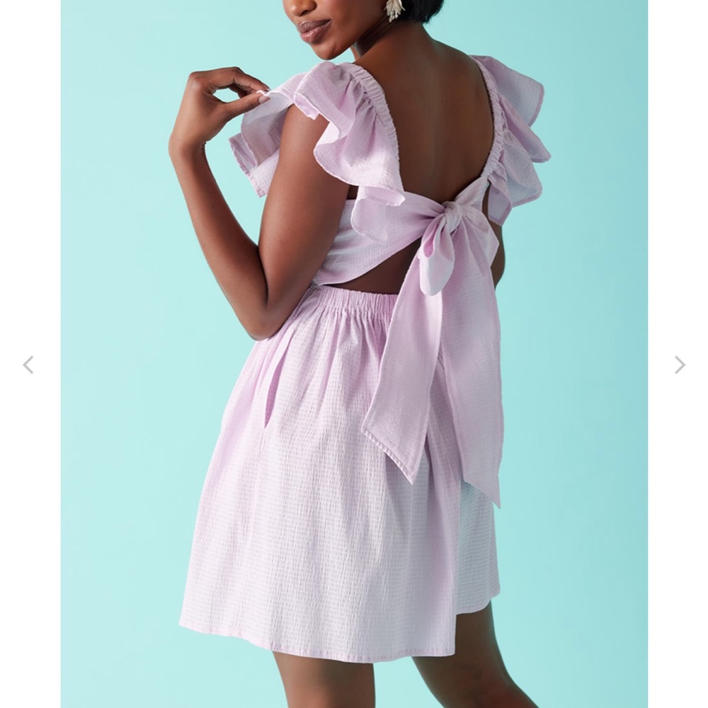 New Francesca’s ruffle sleeve dress